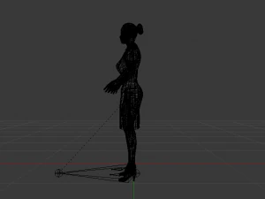 Chinese Woman 01 3D Model