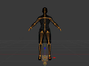 Chinese Woman 01 3D Model
