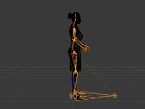 Chinese Woman 01 3D Model