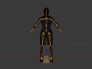 Chinese Woman 01 3D Model