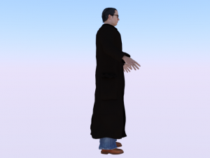 Male in Casual Clothes 01 Model 3D
