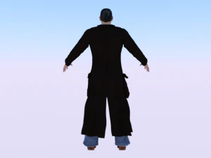 Male in Casual Clothes 01 3D Model