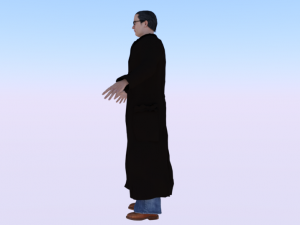 Male in Casual Clothes 01 Model 3D