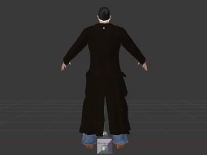 Male in Casual Clothes 01 3D Model