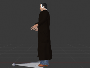 Male in Casual Clothes 01 Model 3D