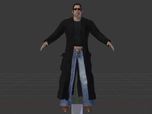 Male in Casual Clothes 01 3D Model