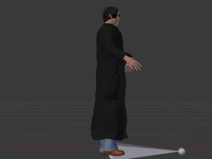 Male in Casual Clothes 01 3D Model