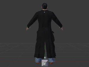 Male in Casual Clothes 01 3D Model