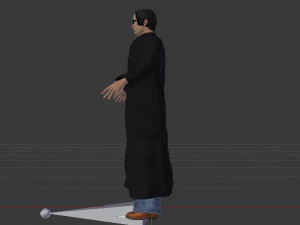 Male in Casual Clothes 01 3D Model