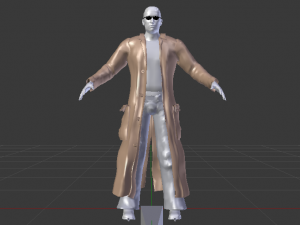 Male in Casual Clothes 01 Model 3D