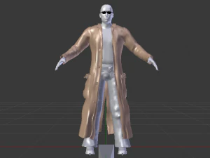 Male in Casual Clothes 01 3D Model