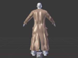 Male in Casual Clothes 01 3D Model
