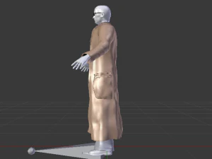 Male in Casual Clothes 01 3D Model