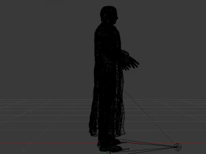 Male in Casual Clothes 01 3D Model