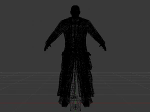 Male in Casual Clothes 01 3D Model