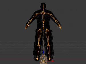 Male in Casual Clothes 01 3D Model
