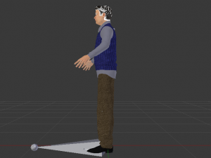 Male in Casual Clothes 02 Model 3D