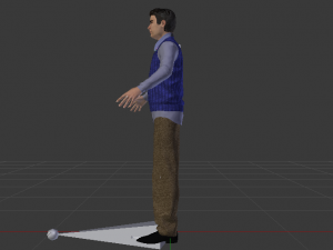 Male in Casual Clothes 02 Model 3D