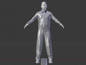Male in Casual Clothes 02 Model 3D