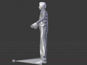 Male in Casual Clothes 02 Model 3D