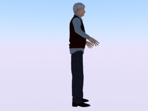 Male in Casual Clothes 03 3D Model