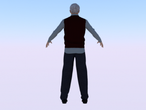 Male in Casual Clothes 03 3D Model