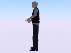 Male in Casual Clothes 03 3D Model