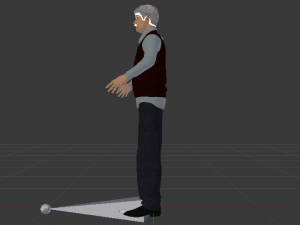 Male in Casual Clothes 03 3D Model