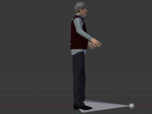 Male in Casual Clothes 03 3D Model