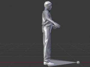 Male in Casual Clothes 03 3D Model
