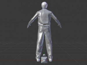Male in Casual Clothes 03 3D Model