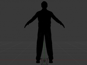 Male in Casual Clothes 03 3D Model