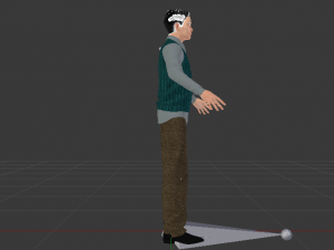 Male in Casual Clothes 04 3D Model