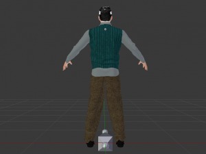 Male in Casual Clothes 04 3D Model