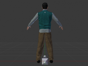 Male in Casual Clothes 04 3D Model