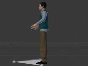 Male in Casual Clothes 04 3D Model