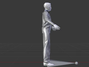 Male in Casual Clothes 04 3D Model