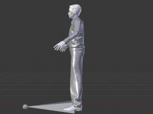 Male in Casual Clothes 04 3D Model