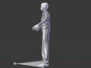 Male in Casual Clothes 04 3D Model