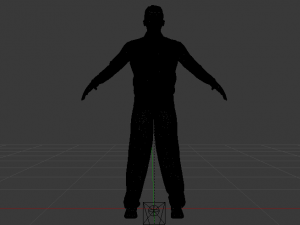 Male in Casual Clothes 04 3D Model