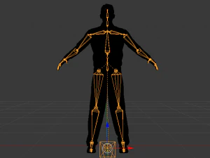 Male in Casual Clothes 04 3D Model