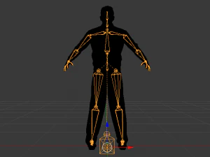 Male in Casual Clothes 04 3D Model