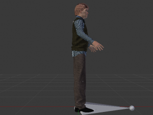 Male in Casual Clothes 05 3D Модель