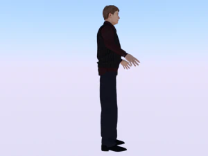 Male in Casual Clothes 06 3D Model
