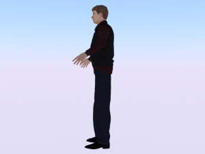 Male in Casual Clothes 06 Modelo 3D