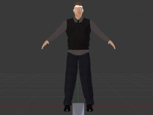 Male in Casual Clothes 06 Modelo 3D