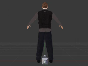 Male in Casual Clothes 06 3D Model