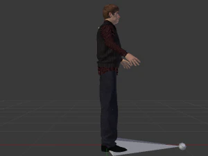 Male in Casual Clothes 06 3D Model