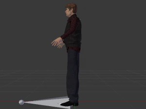 Male in Casual Clothes 06 3D Model