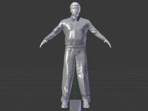 Male in Casual Clothes 06 3D Model